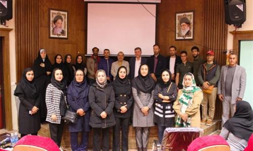 آئین تکریم و تجلیل از رئیس اسبق اداره ورزش و جوانان گلبهار برگزار شد ...