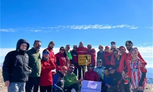 صعود زمستانه قله سوسن